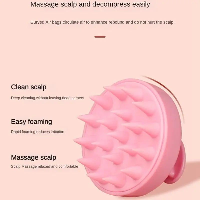 Silicone Brush For Hair Massage