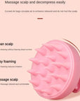 Silicone Brush For Hair Massage